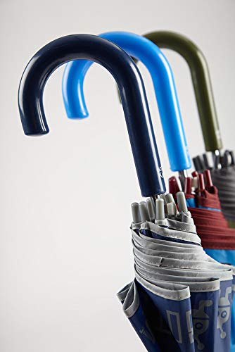 GOTTA Paraguas Infantil niño/niña. Antiviento y automático. Estampado Robots - Verde