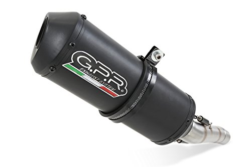 GPR Italia S.188.GHI, Escape homologado con tubo de conexión para RV 125 van van 2003/17 EURO 2/3, Ghisa