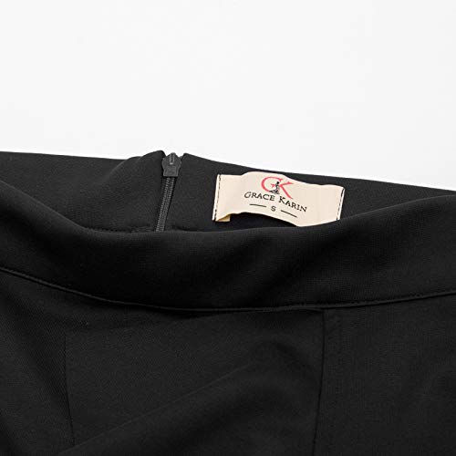 GRACE KARIN Falda Tubo Clásico Mujer Elástica Falda Vaina Cintura Alta 2XL Claf0047-2