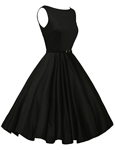 Grace Karin - Vestido sin mangas de la vendimia para mujer, 13#, talla S