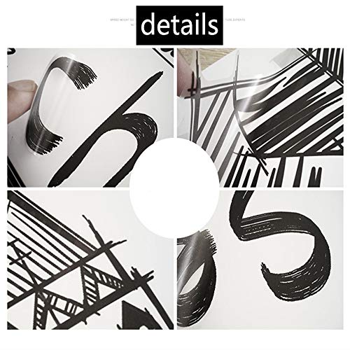 Grandes pegatinas creativas de la ciudad, la sala de estar dormitorio pared decoración pegatinas, paredes en blanco y negro, papel pintado de edificio autoadhesivo