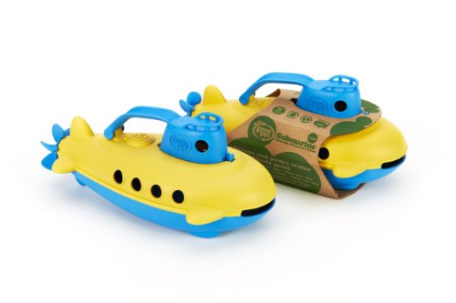Green Toys- Submarino (Manija Azul), Multicolor, USA Size (SUBB-1032)