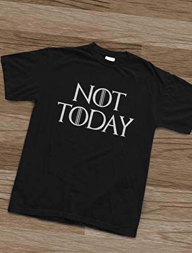 Green Turtle Camiseta para Hombre - Camiseta Juego de Tronos Hombre - Not Today - Small Negro