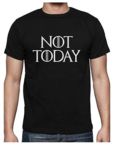 Green Turtle Camiseta para Hombre - Camiseta Juego de Tronos Hombre - Not Today - Small Negro