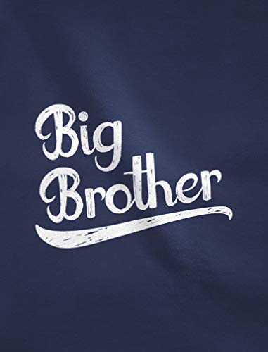 Green Turtle T-Shirts Regalo para Hermano Mayor, Regalo Hermano Menor, Bebé Recién Nacido - Big Brother Little Brother Azul 3/4 Años 104cm / Menor Celeste 0-3 Mes