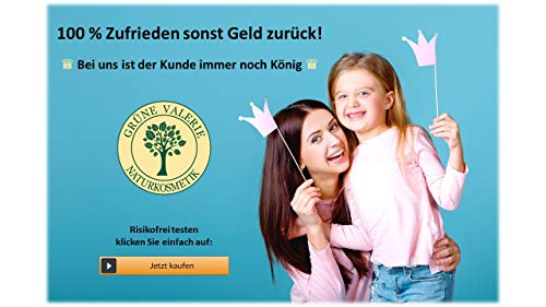 Grüne Valerie® Jabón original de Alepo 200g+ 70% / 30% aceite de laurel/aceite de oliva - jabón para el cabello/jabón de ducha Valor PH 8 Detox, hecho a mano - más de 6 años madurado,