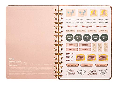 Grupo Erik ASVA52001 - Agenda escolar 2020/2021 A5 Semana vista Harry Potter, 12 meses (14,8x21 cm)