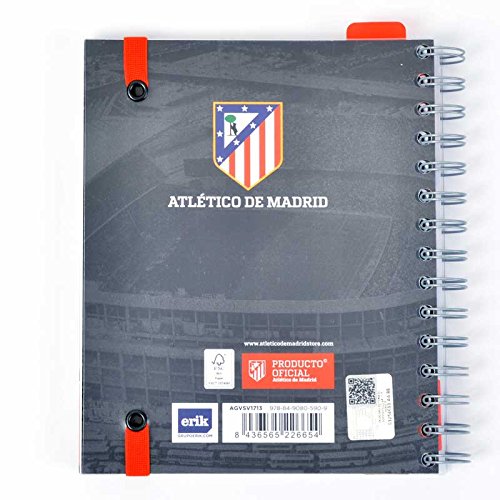 Grupo Erik Editores - Agenda Escolar 2017/2018 Semana Vista Atletico De Madrid