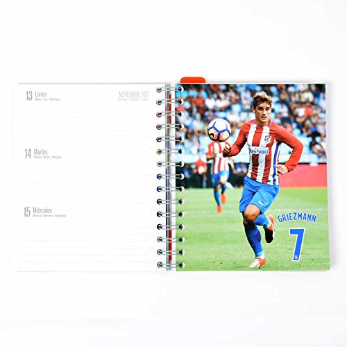 Grupo Erik Editores - Agenda Escolar 2017/2018 Semana Vista Atletico De Madrid