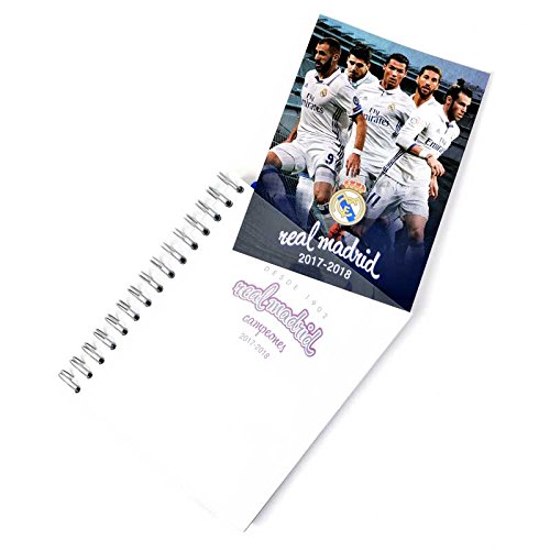 Grupo Erik Editores - Agenda Escolar 2017/2018 Semana Vista Real Madrid Jugadores