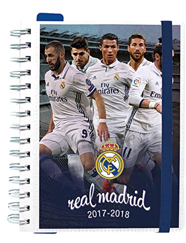 Grupo Erik Editores - Agenda Escolar 2017/2018 Semana Vista Real Madrid Jugadores