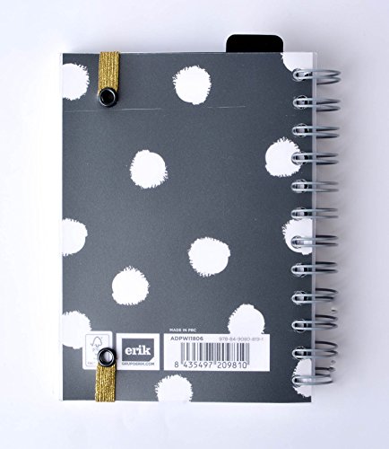 Grupo Erik Editores Glitter- Agenda escolar 2018-2019 día página multilingüe, 11.4 x 16 cm