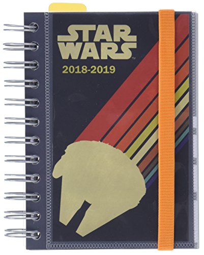Grupo Erik Editores Star Wars- Agenda escolar 2018-2019 día página multilingüe, 11.4 x 16 cm
