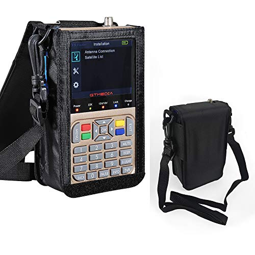 GT MEDIA V8 Sat Finder Meter Localizador de señal de satélites Digital Buscador de Satélite Medidor de Campo HDTV DVB-S/S2/S2X, 3.5" LCD Batería 3000mAh Incorporada