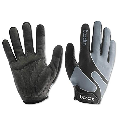 Guantes de Ciclismo Unisex Hombres Mujeres MTB Bicicleta de Carretera Guantes de Bicicleta Pantalla táctil Dedos completos Guantes Deportivos Guantes y Mitones XL - C Verde, XL