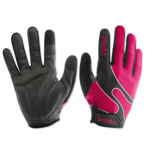 Guantes de Ciclismo Unisex Hombres Mujeres MTB Bicicleta de Carretera Guantes de Bicicleta Pantalla táctil Dedos completos Guantes Deportivos Guantes y Mitones XL - C Verde, XL