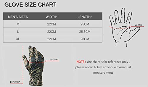 Guanti da uomo Nuovi Guanti da esterno ad asciugatura rapida da uomo in Pile spesso invernale, Verde e Grigio, L.