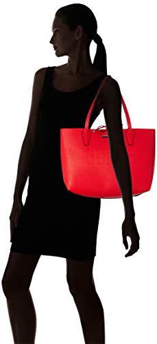 Guess - Bobbi, Bolsos totes Mujer, Multicolor (Red/Pink), 12.5x27x42.5 cm (W x H L)