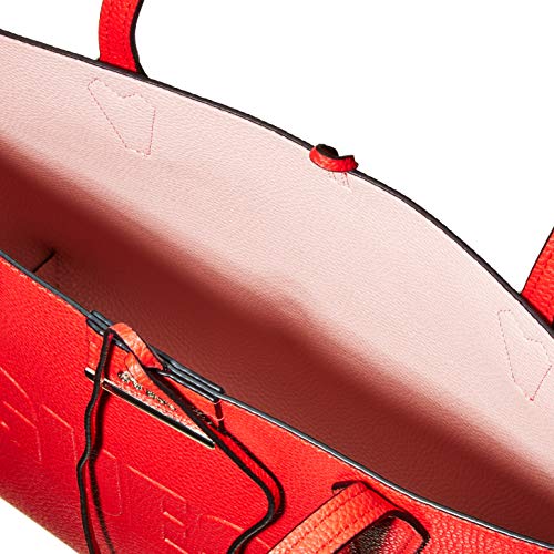 Guess - Bobbi, Bolsos totes Mujer, Multicolor (Red/Pink), 12.5x27x42.5 cm (W x H L)