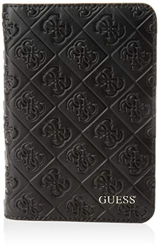 Guess Dan Logo GBOX PSPRT&Badge Hold, GIFTBOX Hombre, Negro, Uni