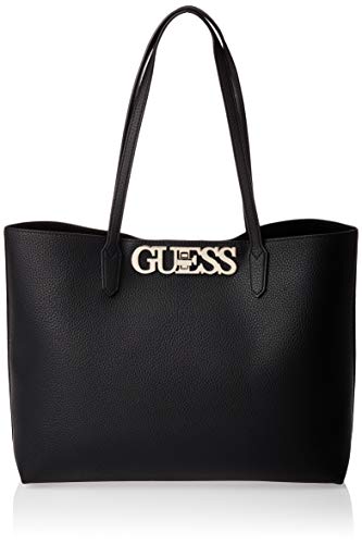 Guess - Uptown Chic Barcelona Tote, Mujer, Negro (Nero), 42x28.6x13 cm (W x H L)