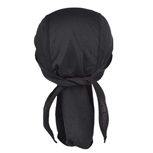 GUIFIER Bandana de Ciclismo,Gorro Bandana Deportivos Pañuelo Cabeza,Gorras de Ciclismo Transpirable Sombrero Pirata Casquillo para Correr, Bicicleta, Motocicleta, Calavera, Debajo del Casco, Diadema