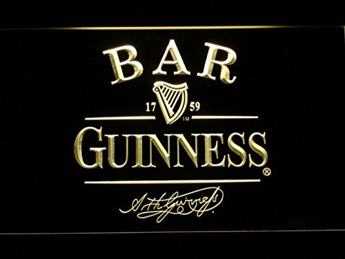 Guinness Cerveza Bar LED luz de neón Sign Man Cave 427-y