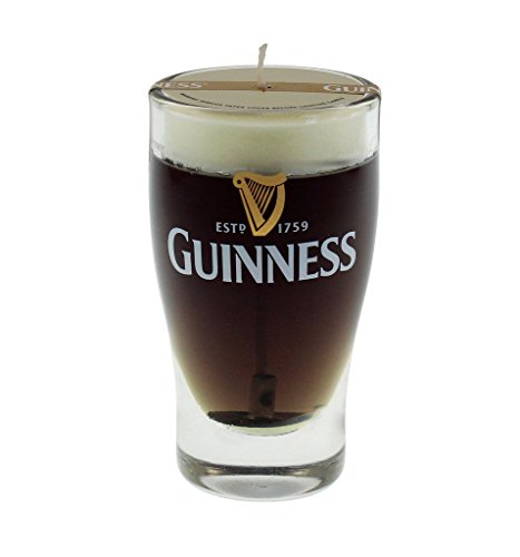 Guinness: Vela diseño de jarra de cerveza