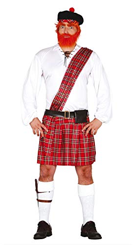 Guirca-84614 Halloween Disfraz escocés, Multicolor (84614)