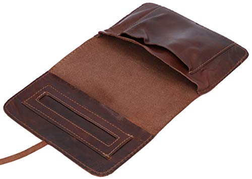 Gusti Cuero Studio WREN Bolso de Cuero Bolsa para el Tabaco de Liar Piel de Vaca Vintage Retro 2T10-22-6