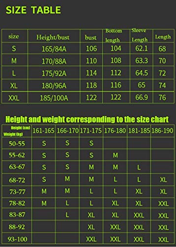 Guyuan Impermeable Pantalones de Lluvia Traje Adulto Batería Montar en Moto Dividir Chubasquero Hombre Delgado Senderismo Pesca al Aire Libre (Size : S)