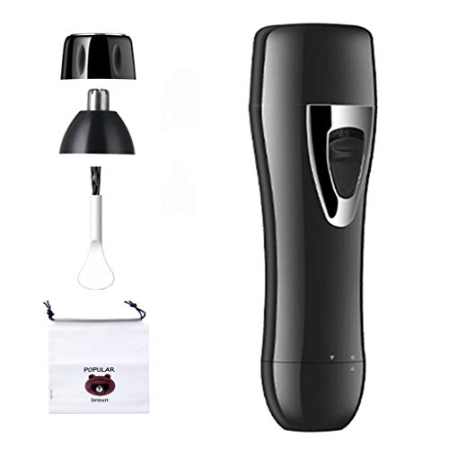 GYFSLG Afeitadora Eléctrica Mujer, Recortadora Femenina USB Recargable IPX7 Impermeable, Eliminación del Vello Corporal para el Bikini Pubis Debajo del Brazo para Piel Sensible,Negro