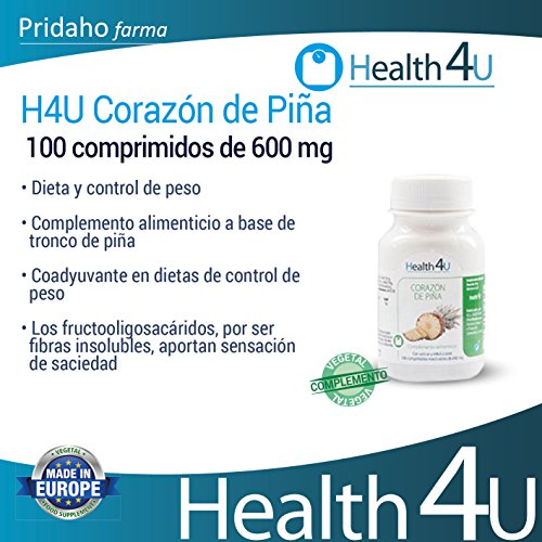 H4U - H4U Corazón de Piña 100 comprimidos de 600 mg