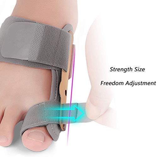 Hammer Corrector de juanetes, juanetes Alivio de la Manga con Suave cojín de Gel de Reuseable del Separador de Puntera Calcetines, juanetes férulas Excelente for Hallux Valgus y articulación del Dedo