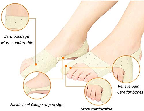 Hammer Corrector de juanetes, juanetes férulas juanetes Pads, Valgus El tratamiento del juanete Calcetines protector, transpirable protector durable, dedo gordo del pie enderezadora alivio del dolor f