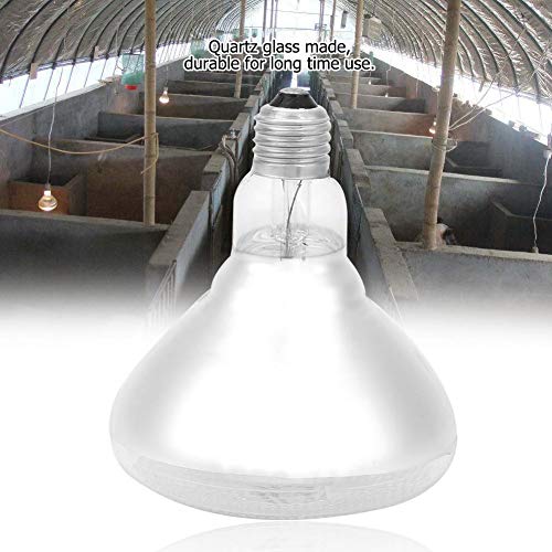 Haofy Lámpara de Calor Bulbo de Aislamiento a Prueba de Explosiones Impermeable (200W)