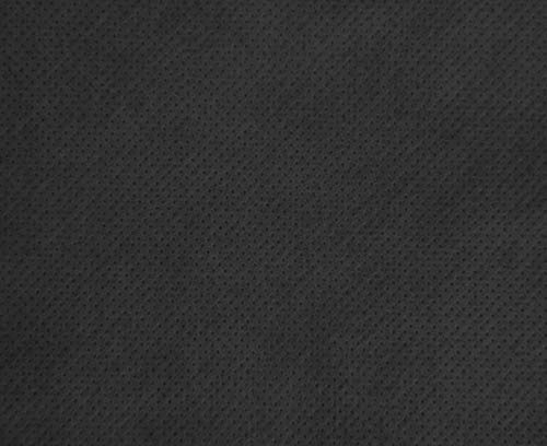 HAPPERS 5 metros de Tejido no tejido, Tejido sin tejer, TST, TNT Negro por metros