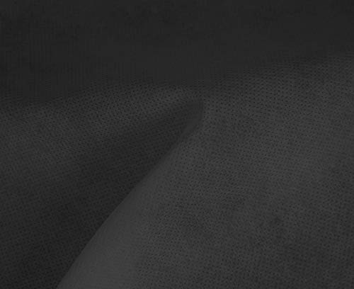 HAPPERS 5 metros de Tejido no tejido, Tejido sin tejer, TST, TNT Negro por metros