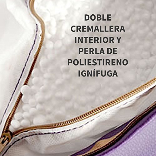 HAPPERS Puff Pelota Polipiel Indoor Rosa