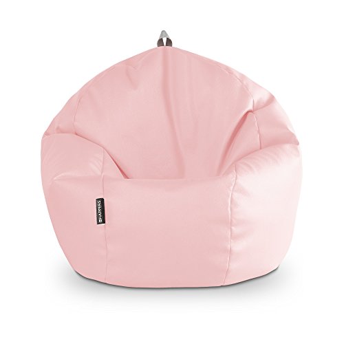 HAPPERS Puff Pelota Polipiel Indoor Rosa