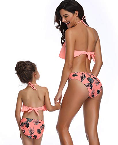 Happy Cherry - Niñas Bañador Infantil 2 Piezas Bikini Traje de Baño de Verano Playa Piscina Transpirable Cómodo Natación Conjunto de Baño Niñas