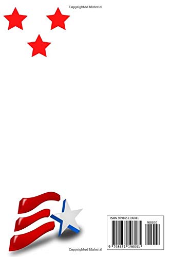 Happy Independence Day: Lined Notebook America Celebrates for yourself or if giving as a gift, it is sure to impress your Girlfriend/Boyfriend, ... x 9" inch,100 Pages (Anglais) Broché