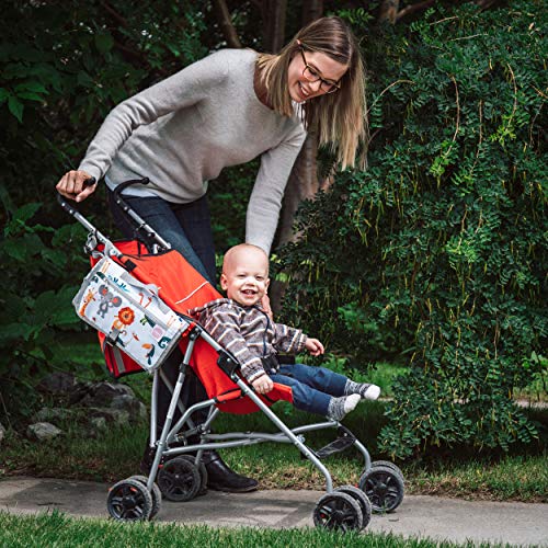 HAPPYMOM® Cambiador Bebe Portatil Impermeable, NUEVO MODELO 2020, Regalos Originales Para Bebes Recien Nacidos, Set cuidado bebe, Mira el VIDEO