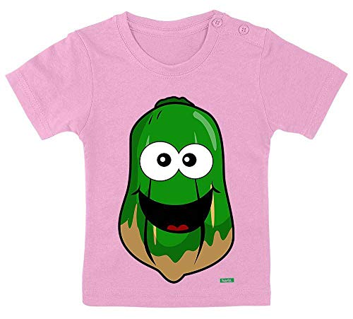 Hariz Baby Camiseta Papaya Lachend Frucht dulce Plus Tarjeta de regalo de algodón de azúcar rosa 9-15 meses/70-79 cm