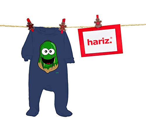 Hariz - Pelele para bebé, diseño con texto en alemán "Papaya Lachend frutas", incluye tarjeta de regalo de algodón de azúcar rosa 6-12 meses