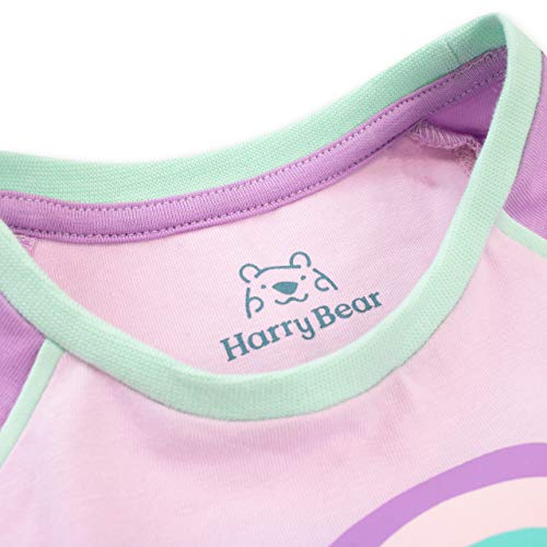 Harry Bear Pijamas para niñas Unicornio Ajuste Ceñido Rosa 5-6 Años