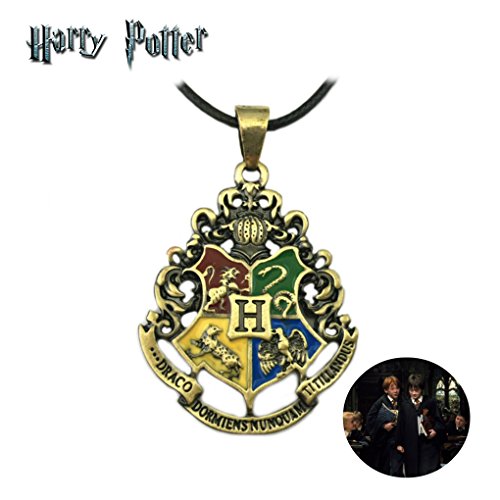 Harry Potter Collar colgante casa Crests películas libros Cosplay por Athena marcas