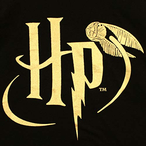 HARRY POTTER Pijamas de Manga Larga para niños Hogwarts Negro 12-13 Años