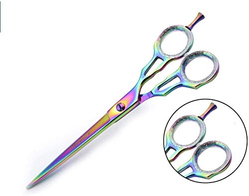 Haryali London - Tijeras de peluquería (15,24 cm), color negro