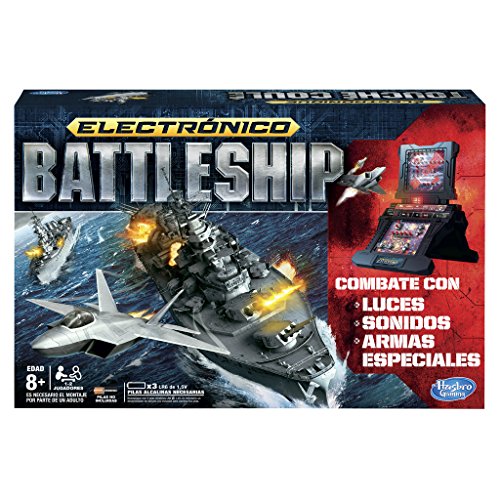 Hasbro Gaming - Juego de Estrategia Hundir la Flota, Juego electrónico (A3846105)